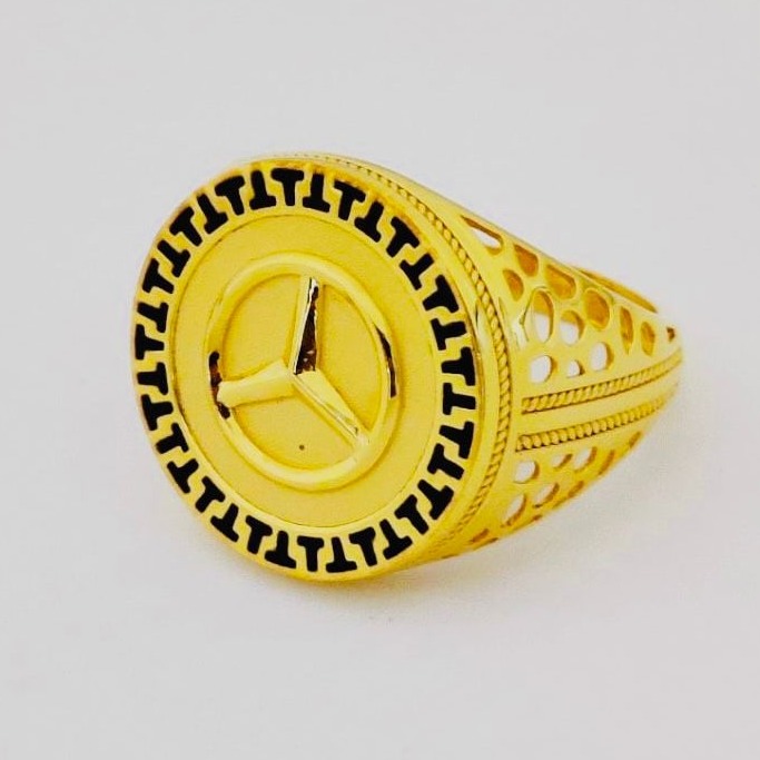 22K Bahubali Gents Ring
