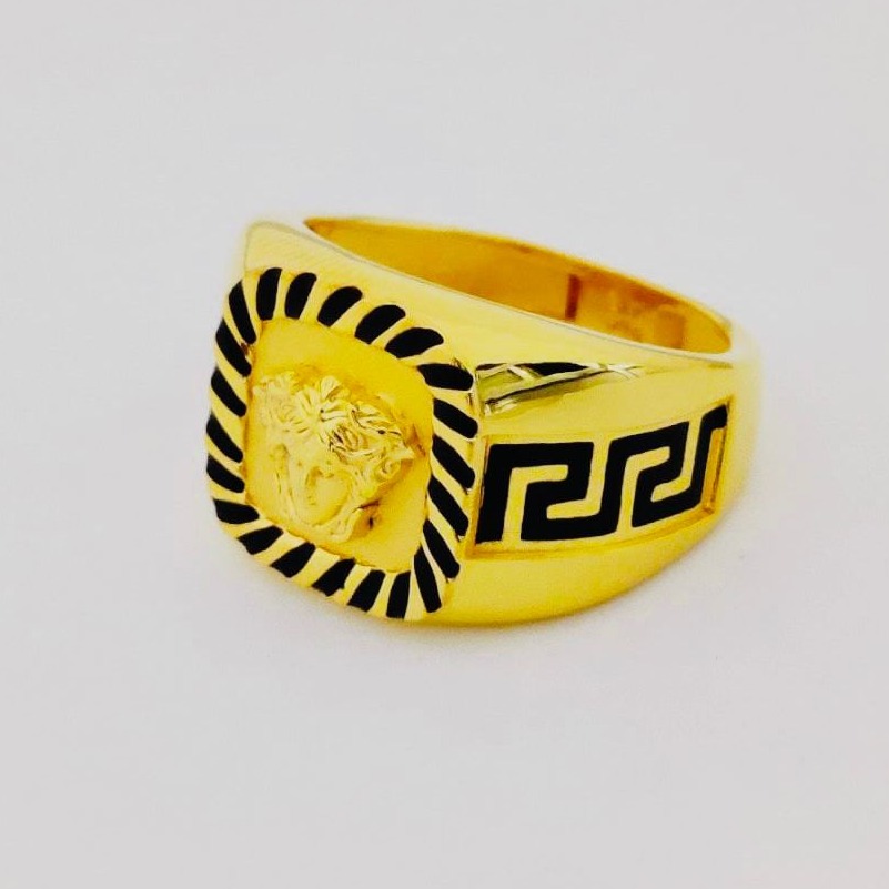 22K Bahubali Gents Ring