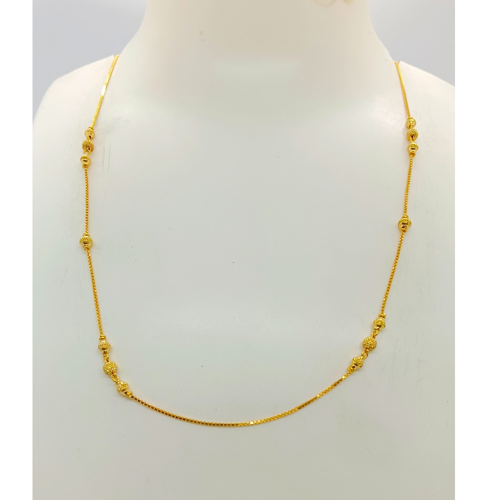 22K Ladies Chakupara Mala