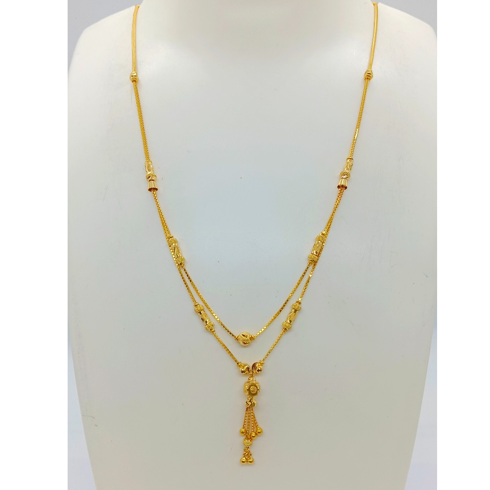 22K Ladies Chakupara Mala