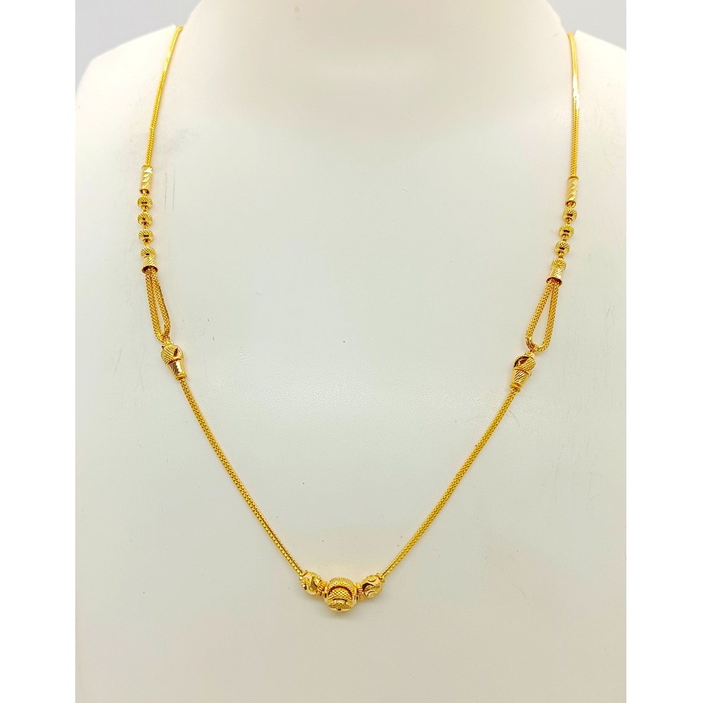 22K Ladies Chakupara Mala