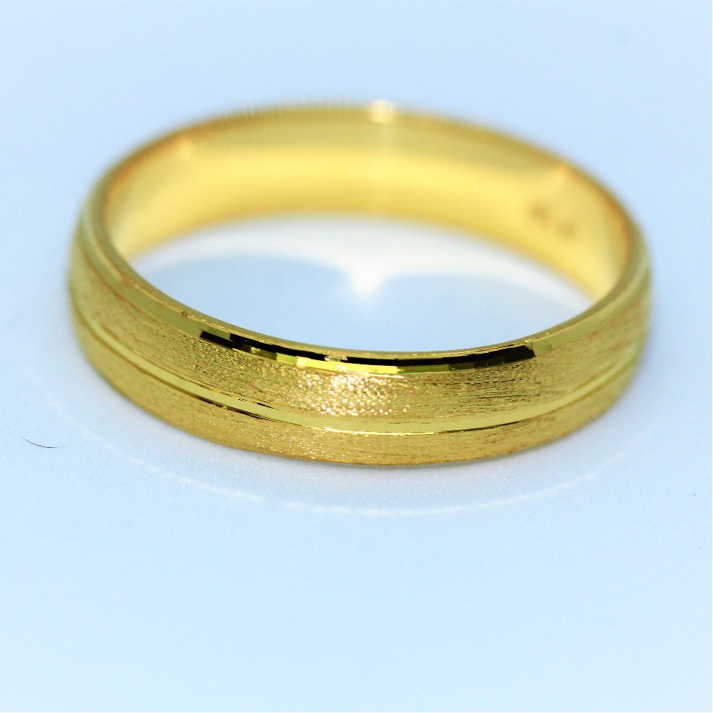 24k gold couple ring