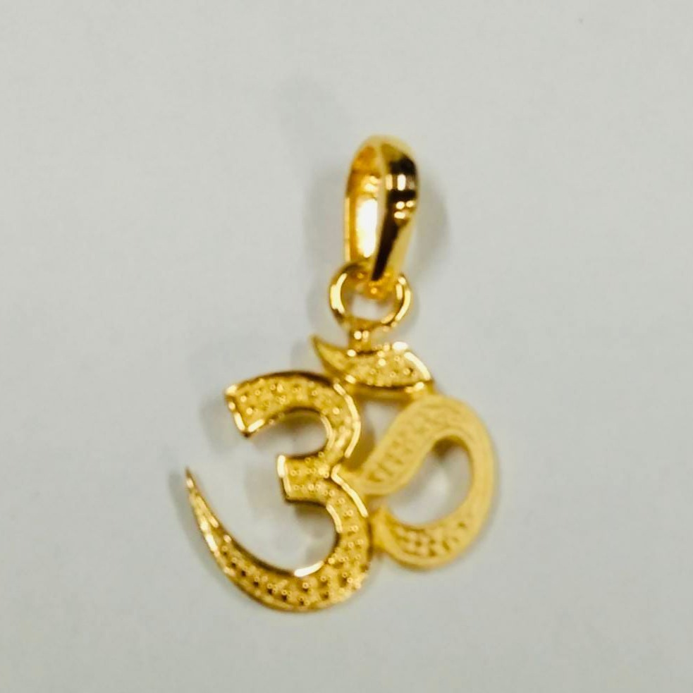 Gold regular pendant