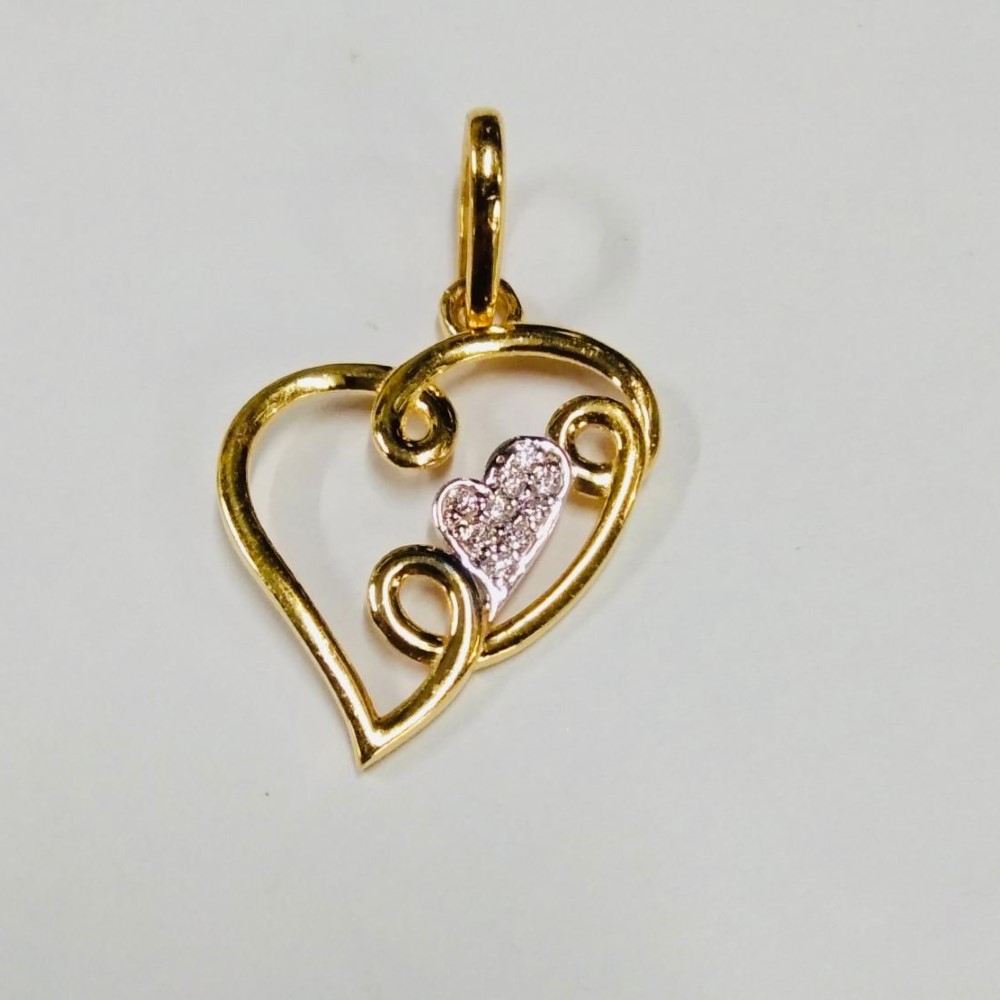 Gold light weight Pendant