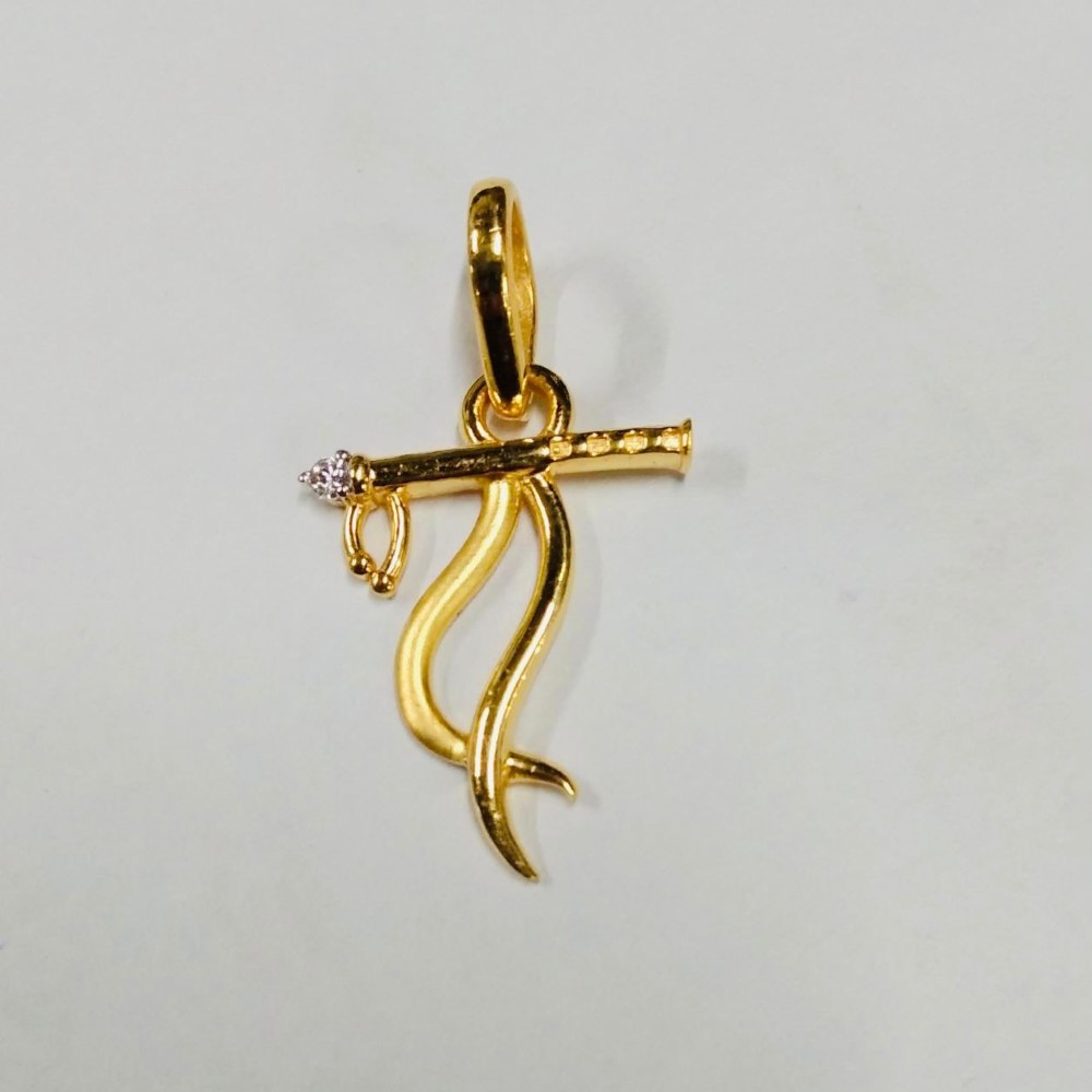 Gold Fancy Pendant
