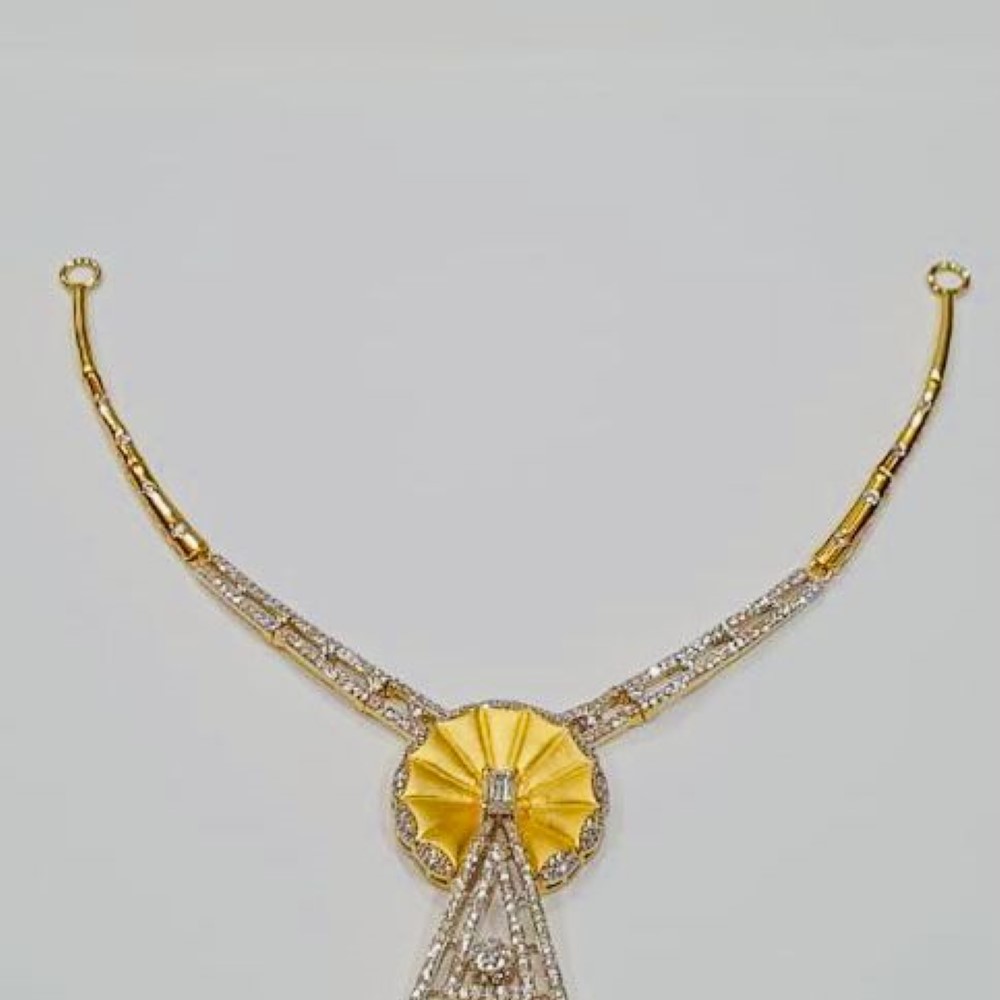 Gold Pearl Women Necklace