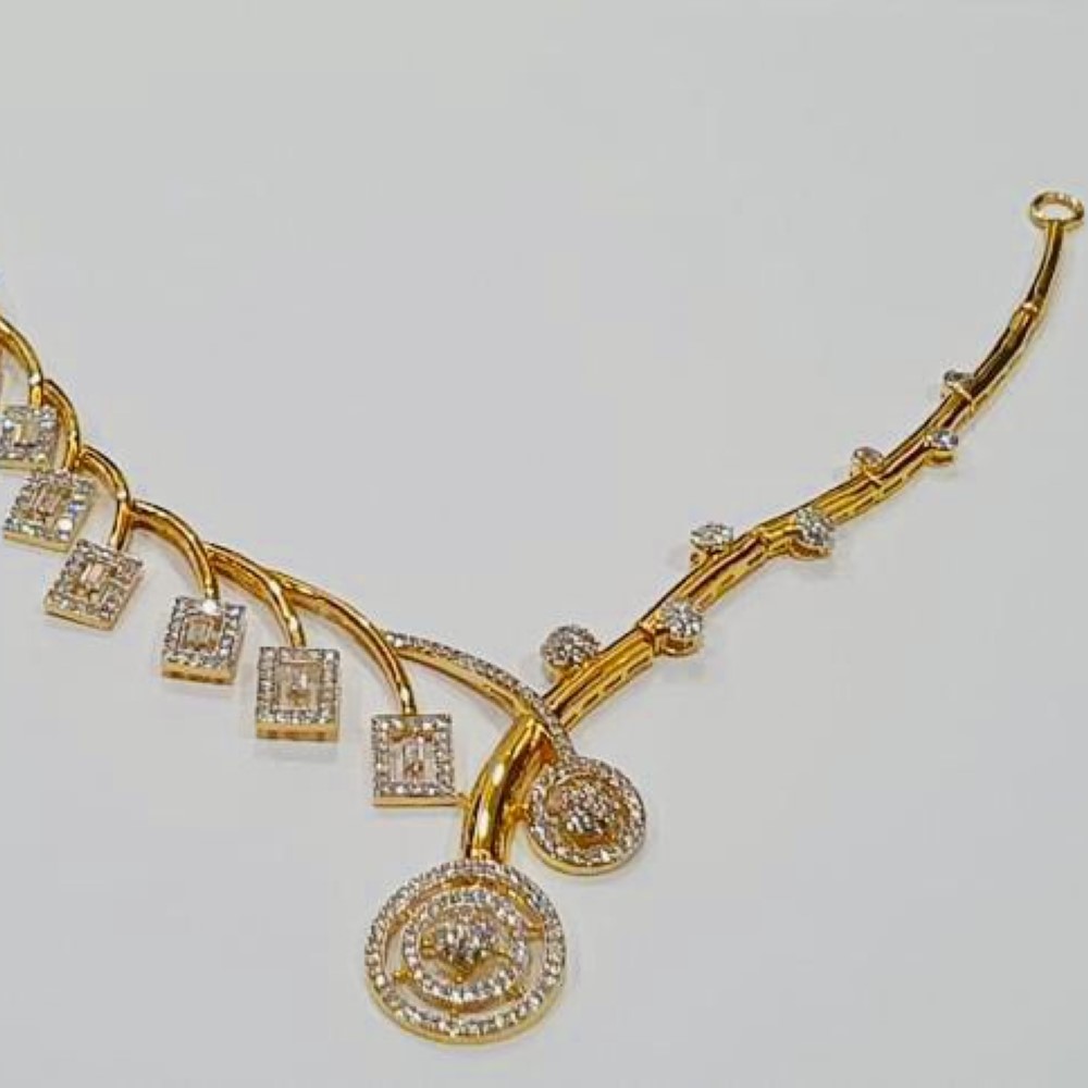 Gold Engagement Women Necklace