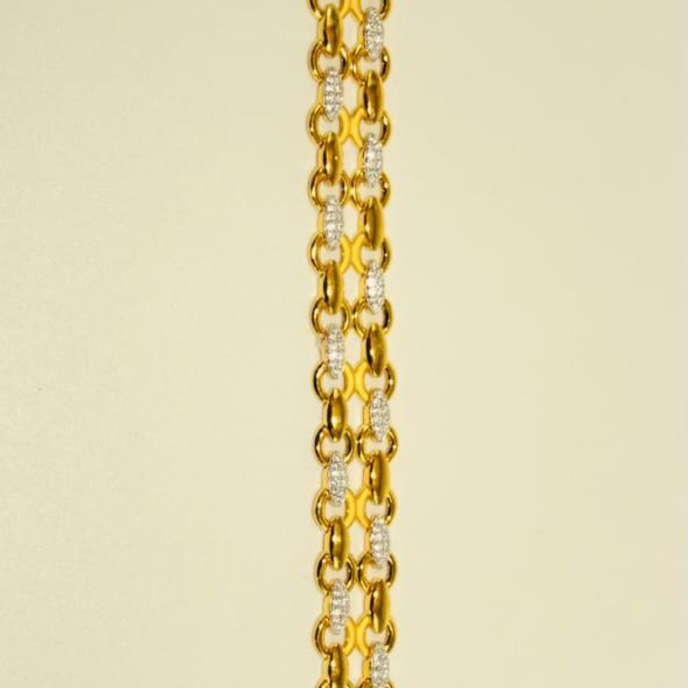 Gold Grand Gents Bracelet