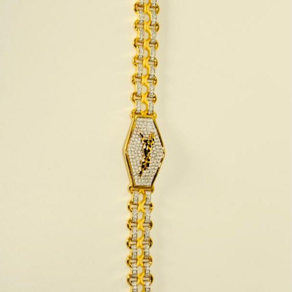 Gold Divine Gents Bracelet