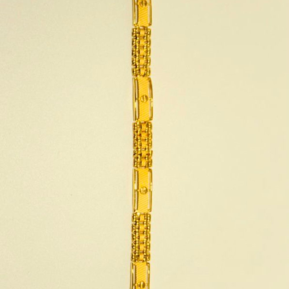 Gold Grand Gents Bracelet