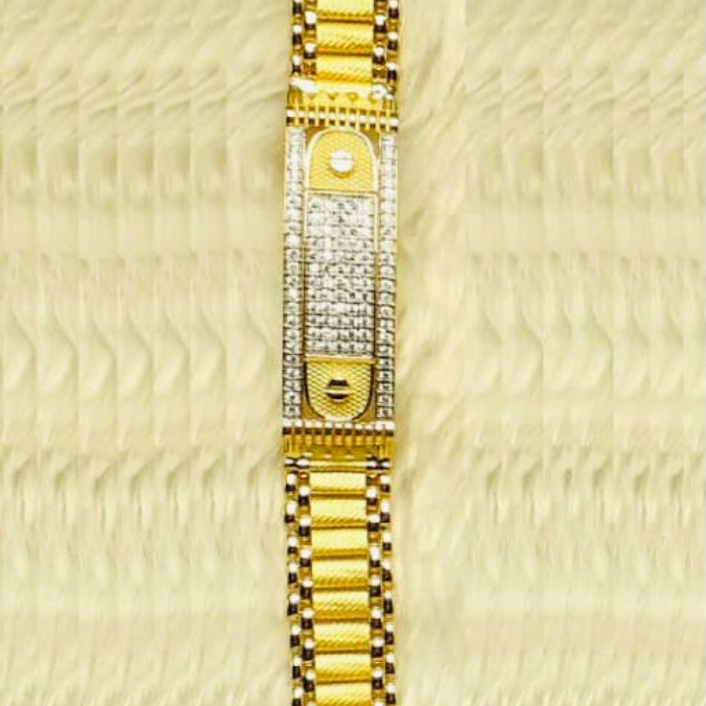 Gold Unique Gents Bracelet