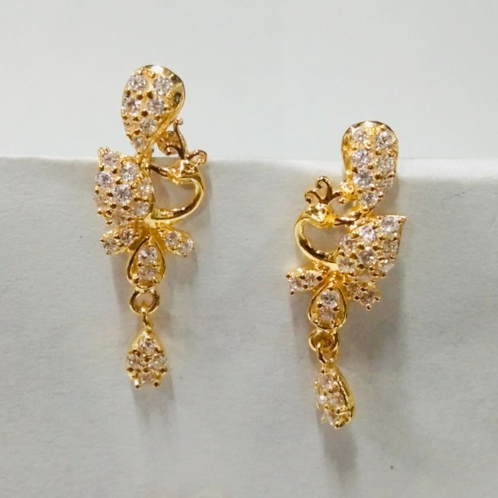 Gold Contemporary Women Earring
