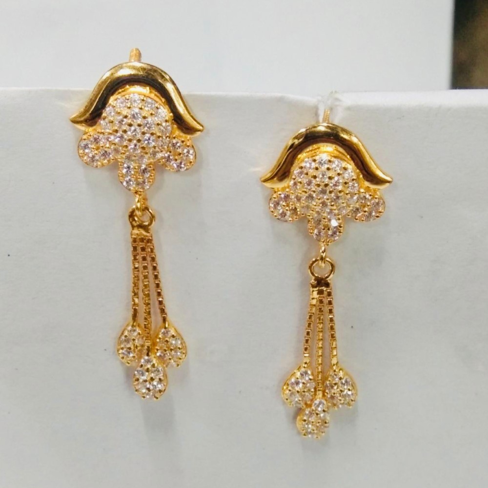 Gold Cocktail Women Earring