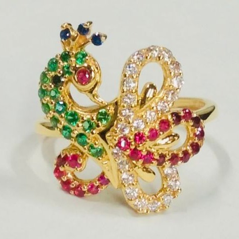 Gold gorgeous women ring