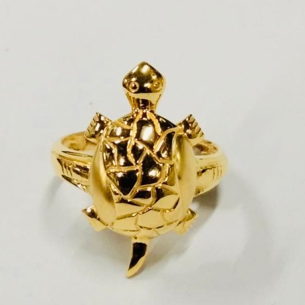 22k gold Tortoise plain rings