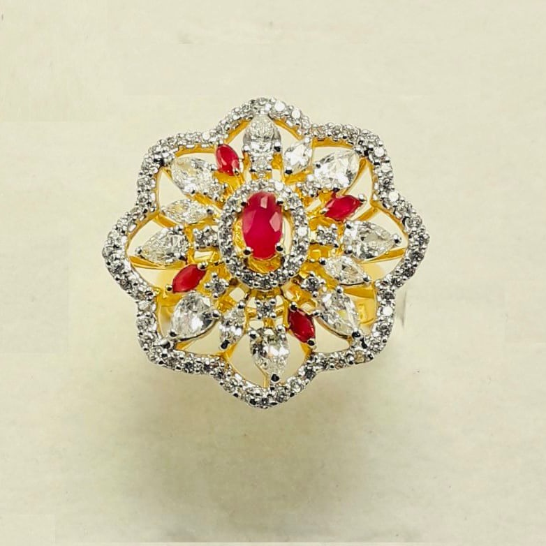 22 kt gold classic ladies rings