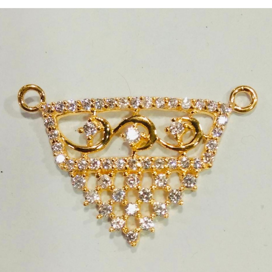 22 KT GOLD CZ PENDANTS