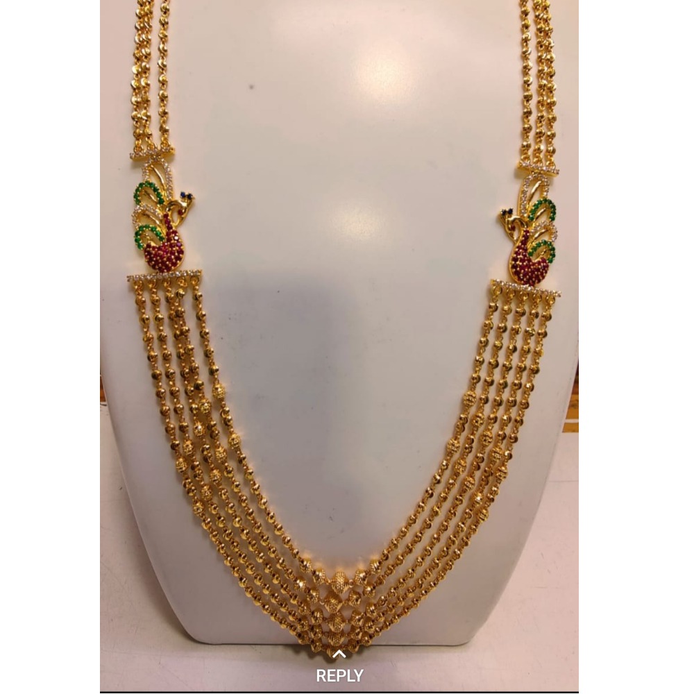 22 KT LADIES PEACOCK MALA