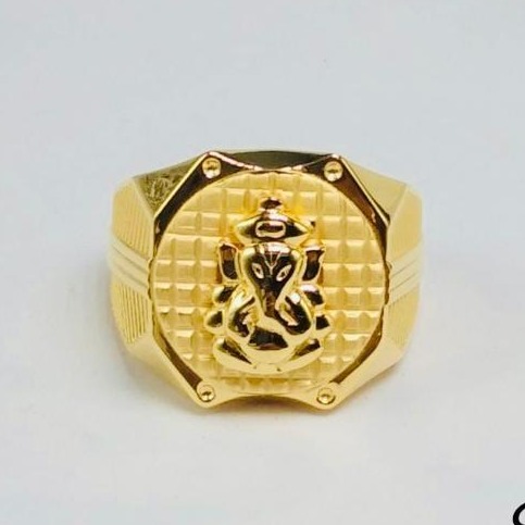 916 KT GOLD BAHUBALI GENTS RINGS