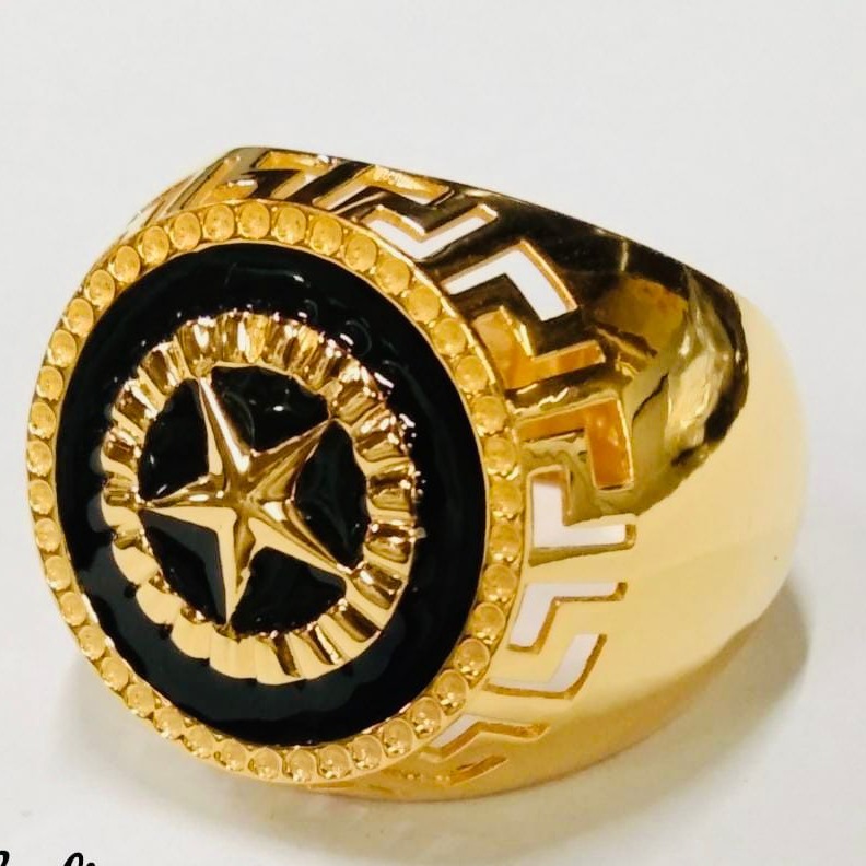 22KT GOLD BAHUBALI GENTS RINGS