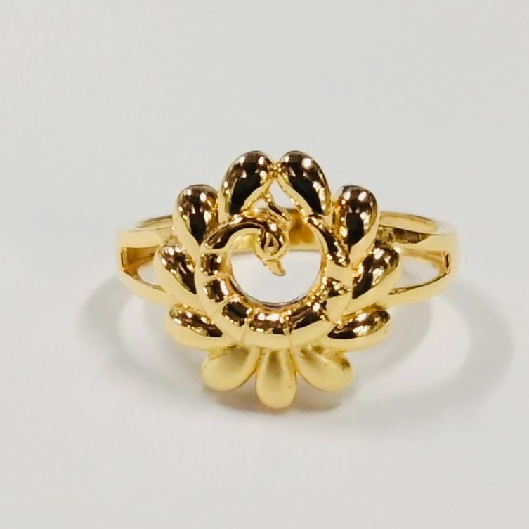 22 ct gold ladies peacock rings