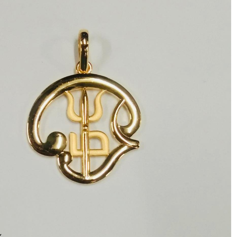 22 kt gold ladies earrings