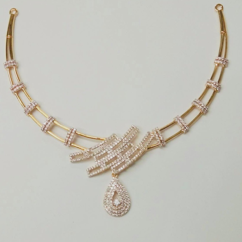 22 kt ladies diamond Necklace