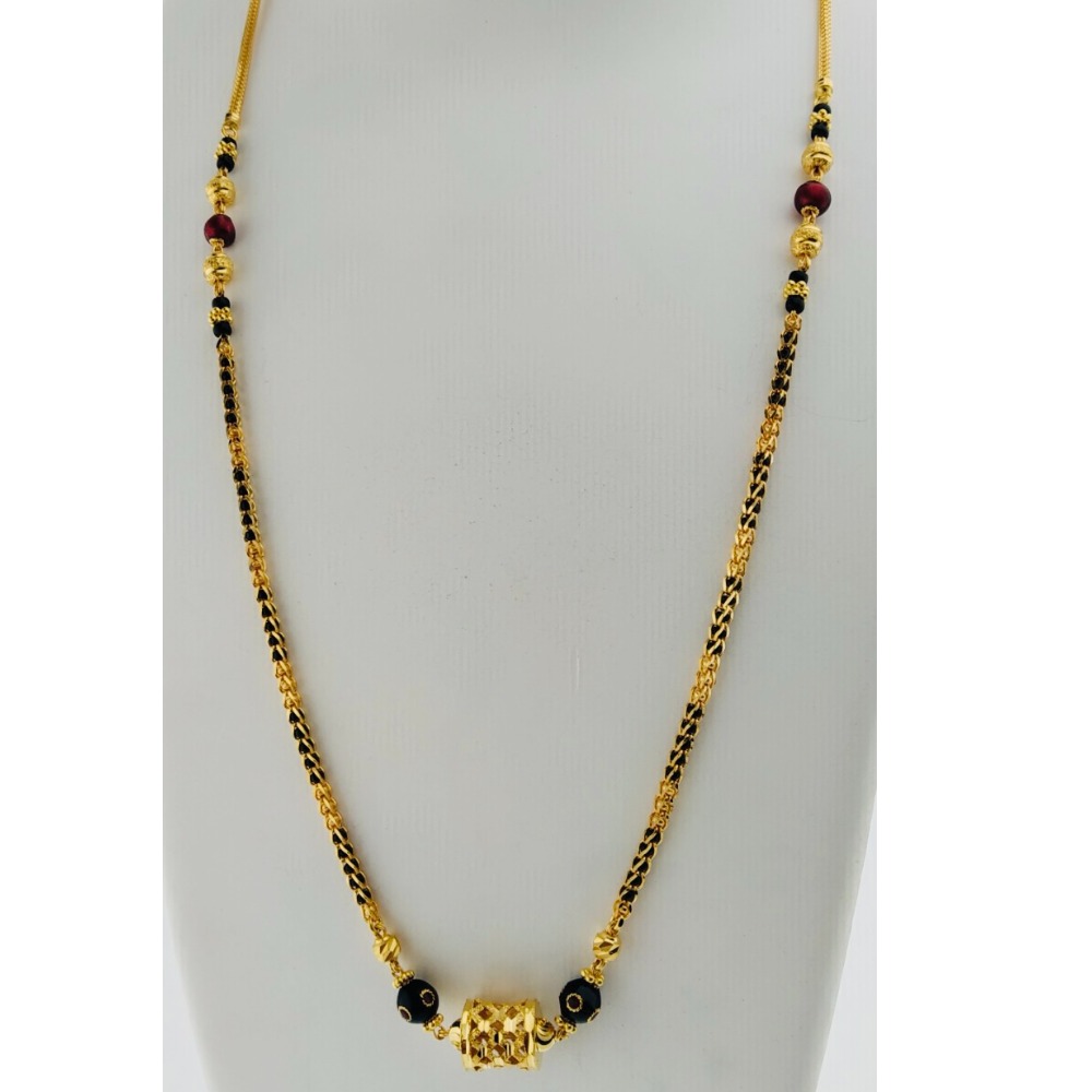 916 & 7550 gold mangalsutra designs