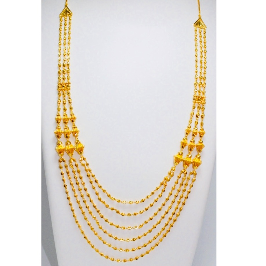 22 kt gold Beautiful  vertical mala
