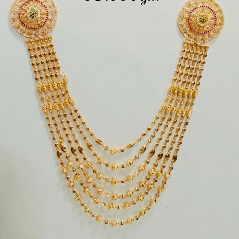 22 kt gold gents bahubali om  rings