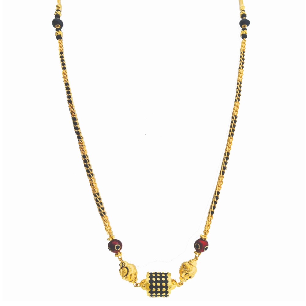 916 & 7550 gold mangalsutra designs
