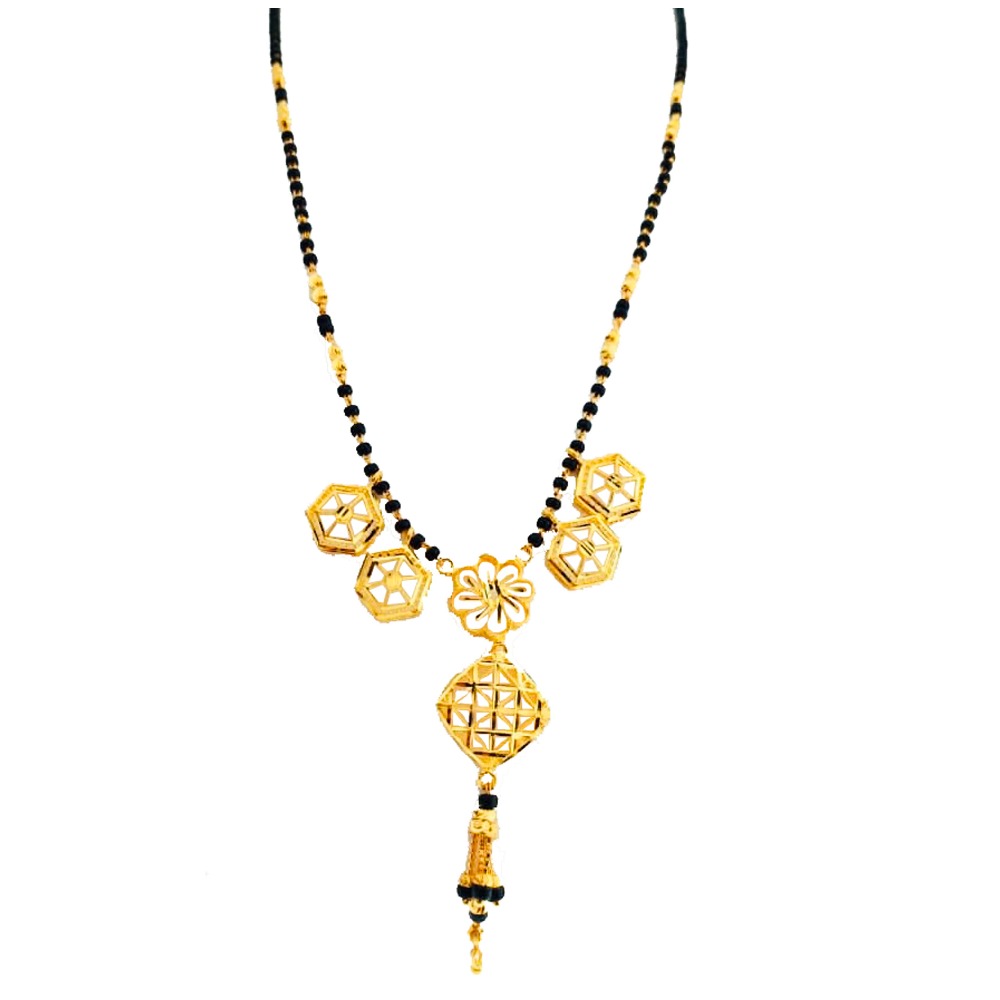 916 & 7550 gold mangalsutra designs