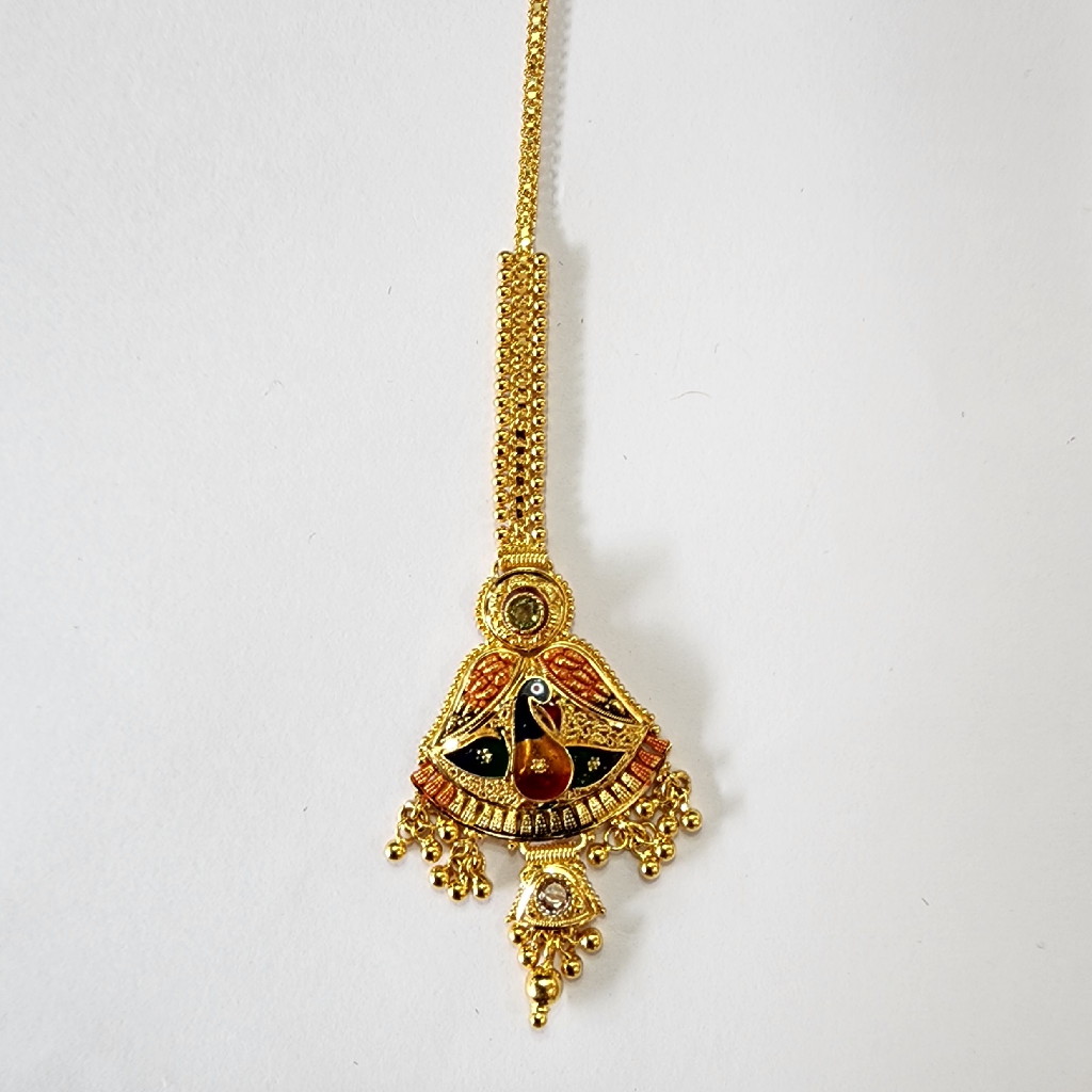 916 Gold Kalkatti Work Fancy Tika