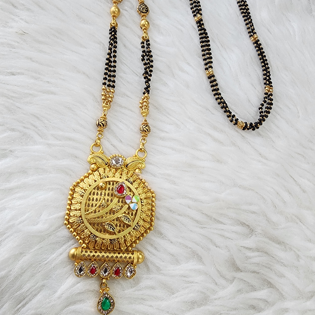 9l6 Gold Antique Met Finishing Long Magsutara