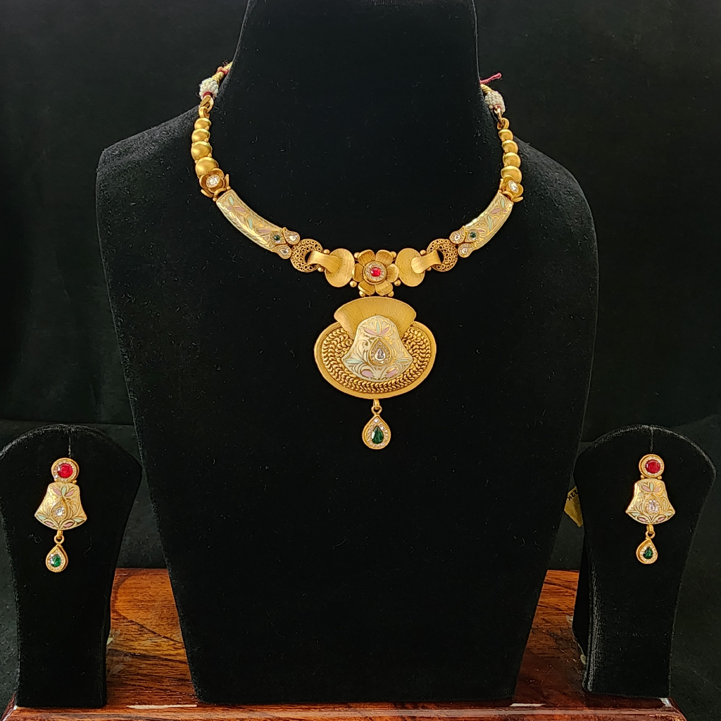 916 Gold Swory Jadtar Unique Short Set