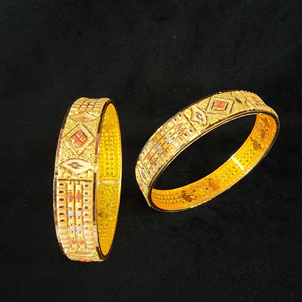 916 Gold Kalkatti Work Bangle