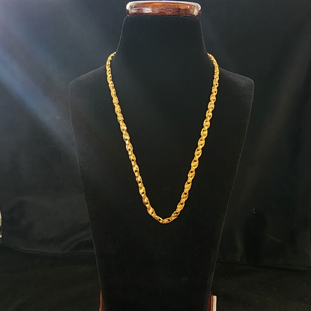 916 Gold Fancy Unique Gents Chain
