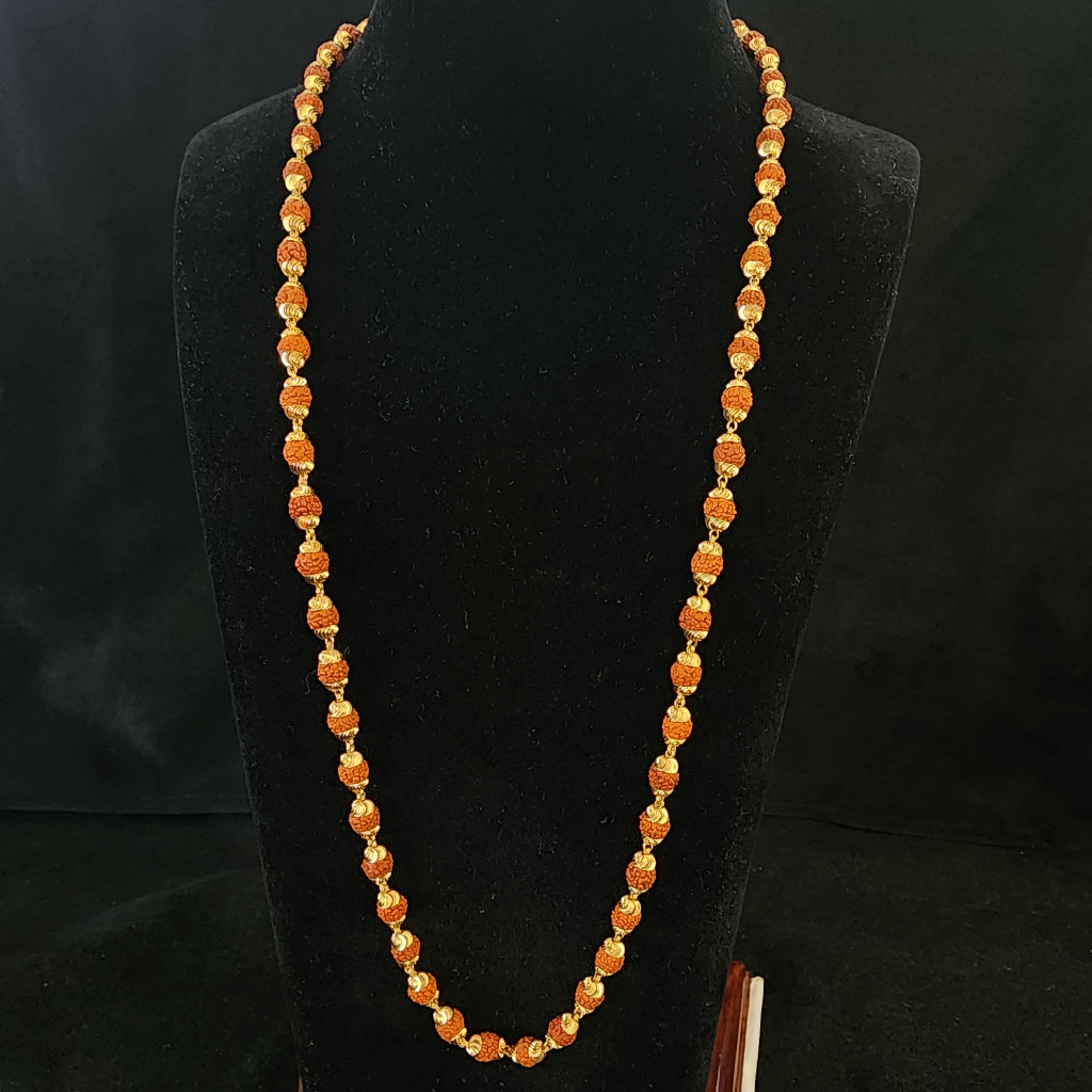 916 Gold Fancy Unique Mala