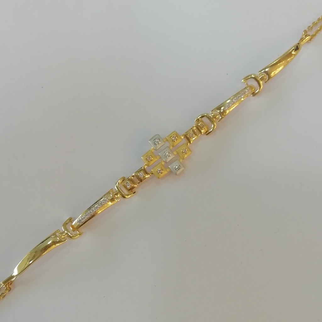 916 gold met finishing casting loose ladies bracelet