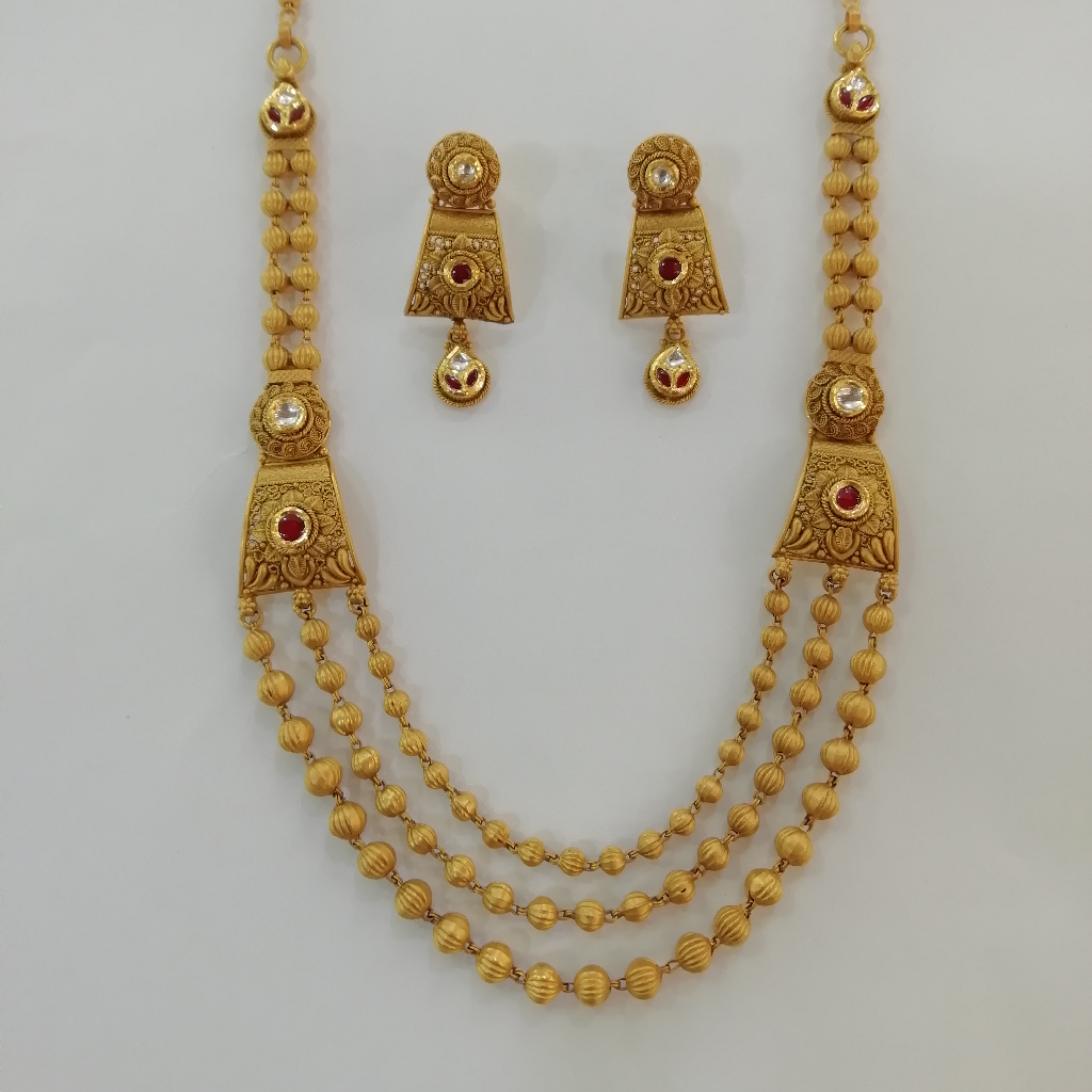916 gold fancy met finishing magmala