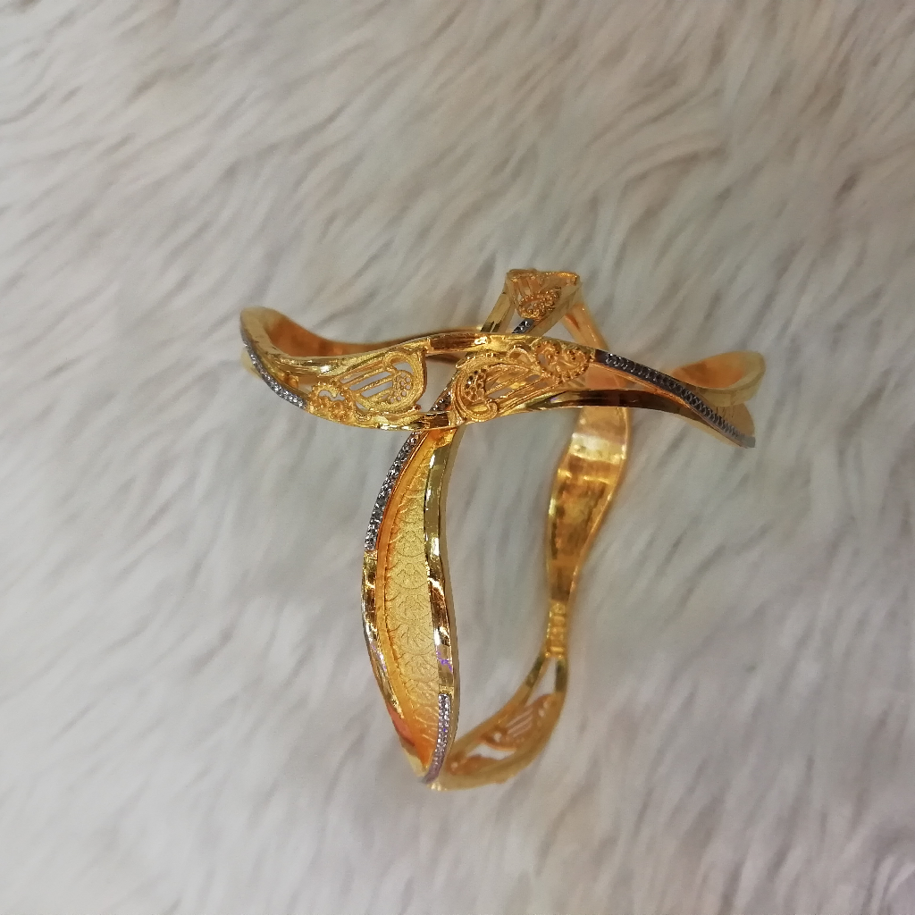 916 gold fancy met finishing copper kadli