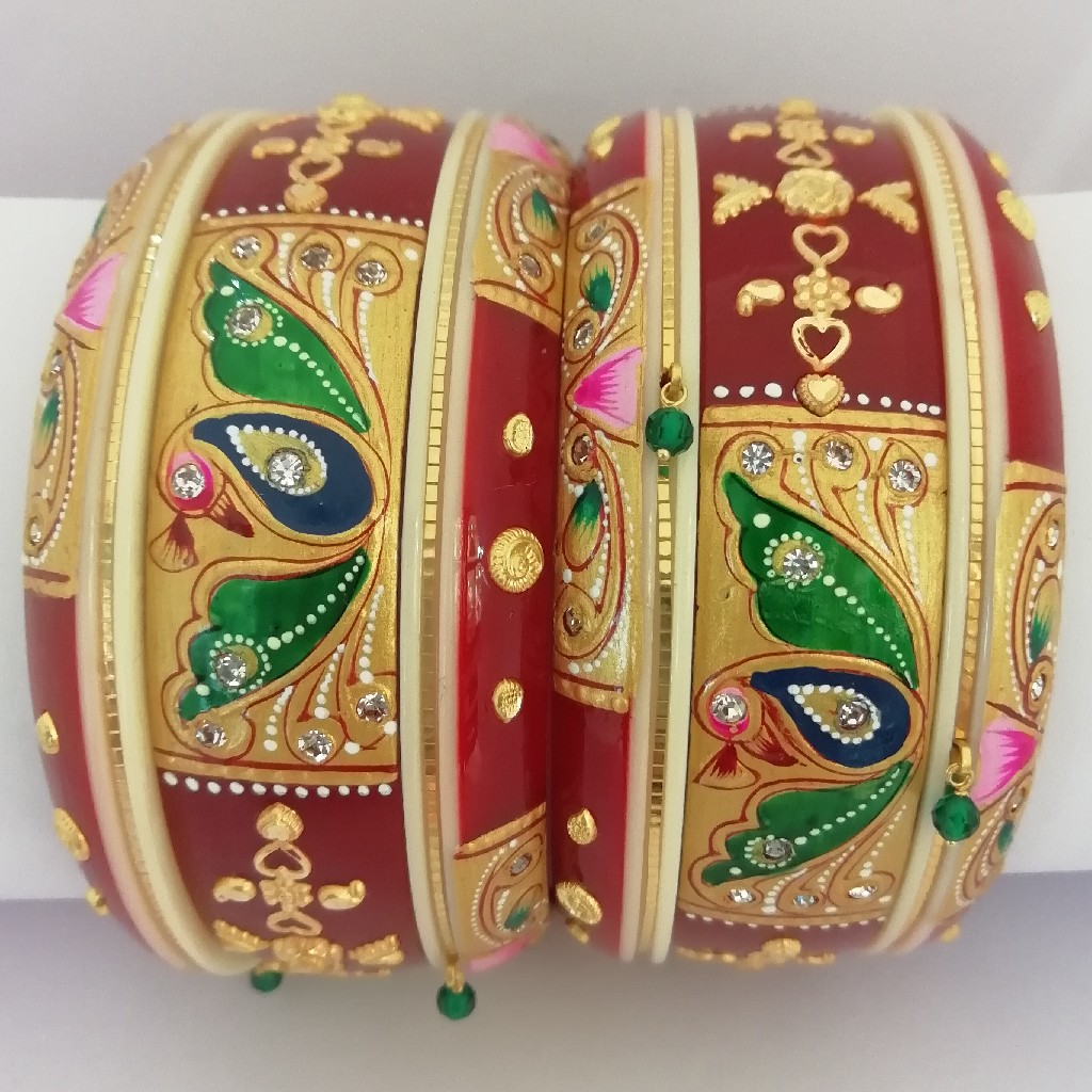 916 gold fancy ladies chudi chip