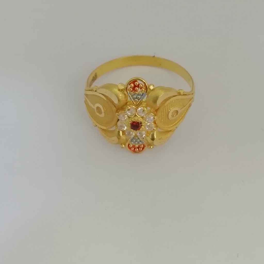 916 gold fancy ladies ring