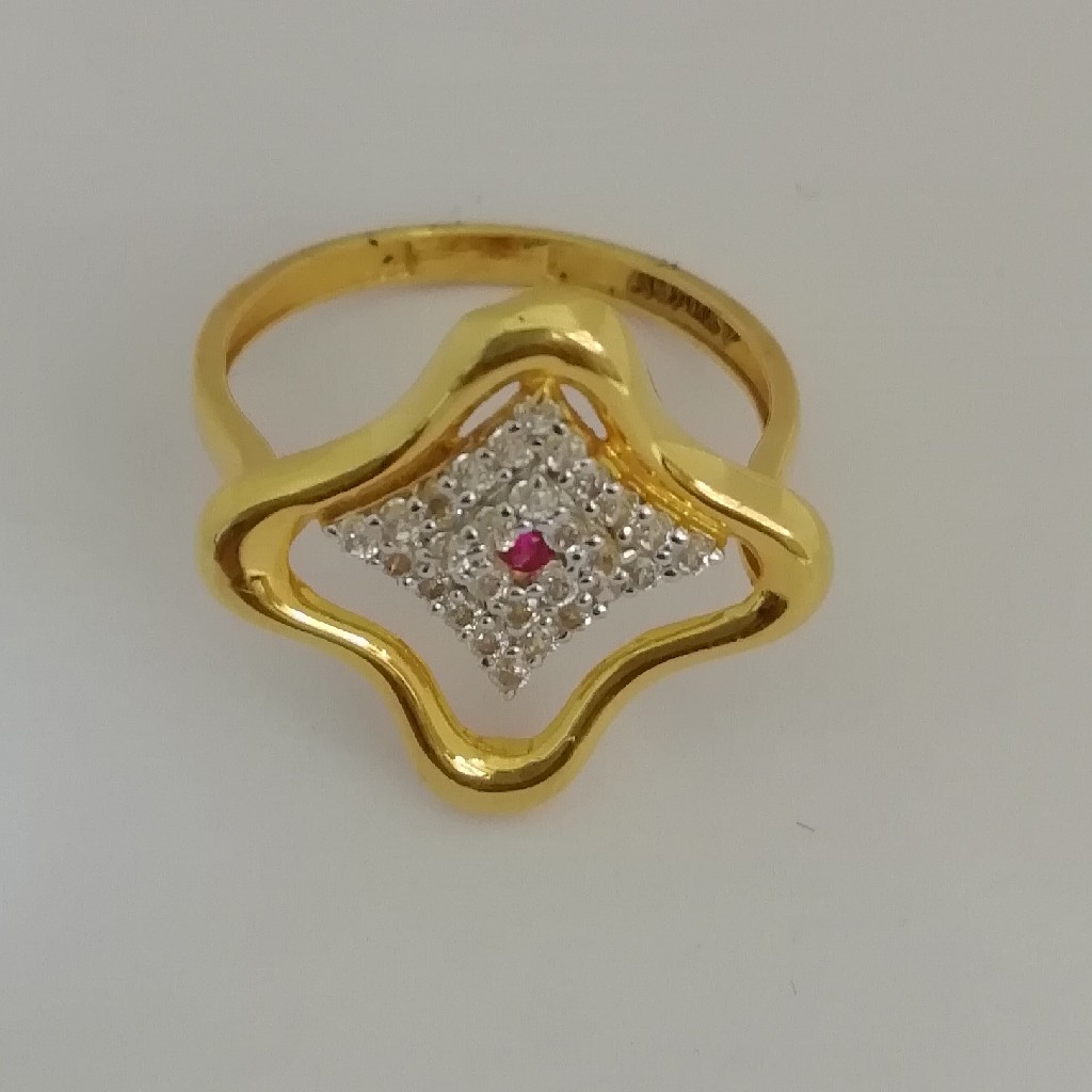 916 gold fancy ladies ring