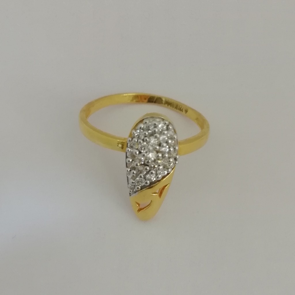 916 gold fancy ladies ring