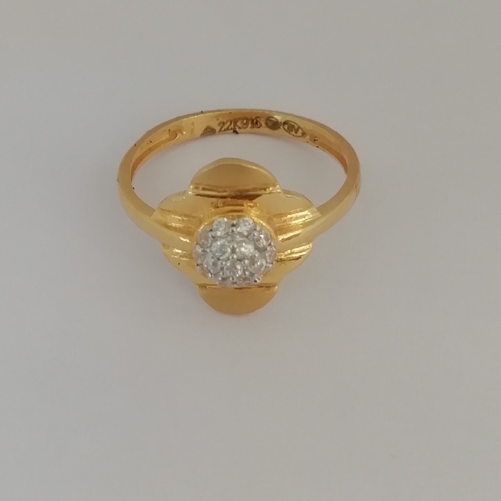 916 gold fancy ladies ring
