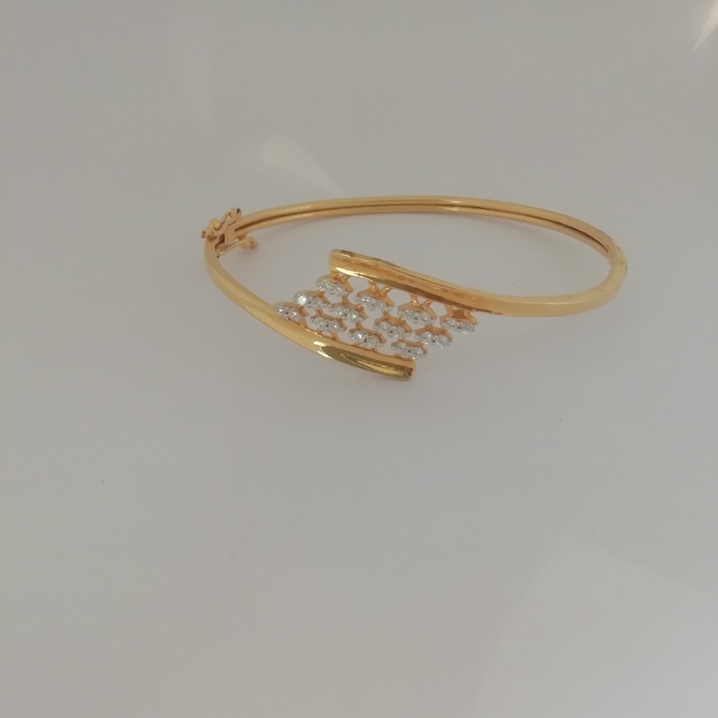 916 gold fancy ladies kada