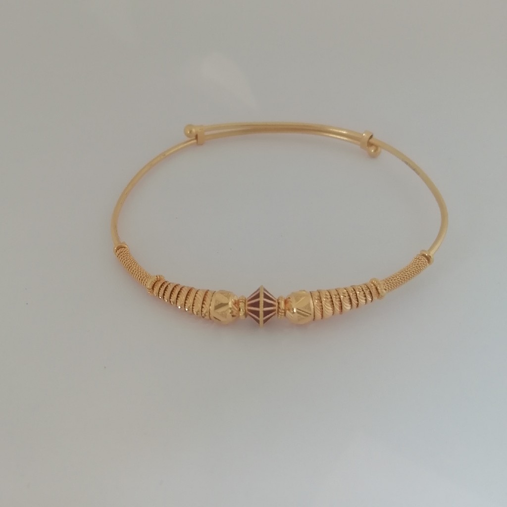 916 gold fancy ladies kada