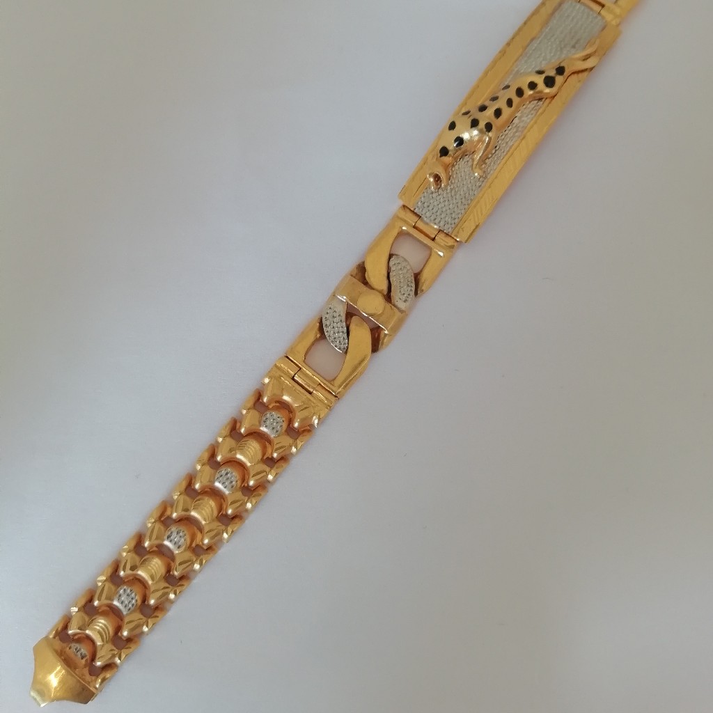 916 gold jaguar fancy design Gents lucky