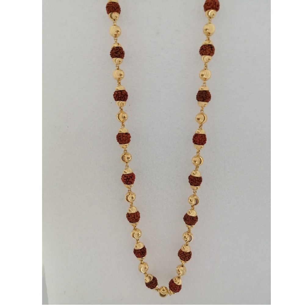 22Kt Gold Rudraksh Mala VG-M01